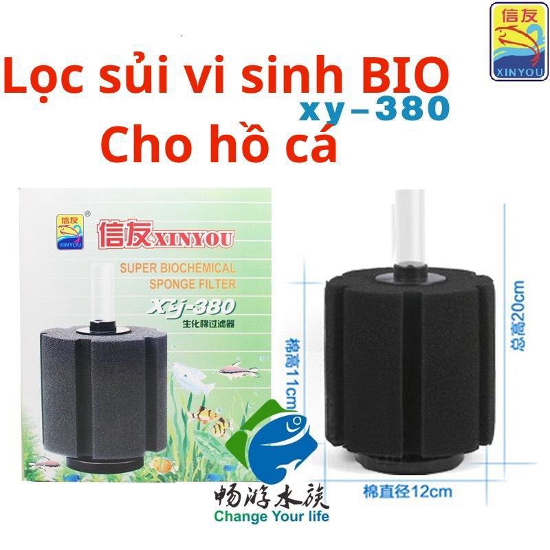 Lọc Sủi Vi Sinh Bio XY180, XY280, XY380 Cho Hồ Cá Cảnh - Hồ Cá Lóc