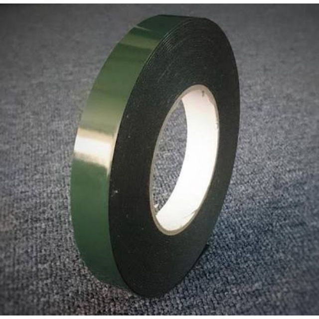 Băng keo xốp 2 mặt xanh đen bản 2cm