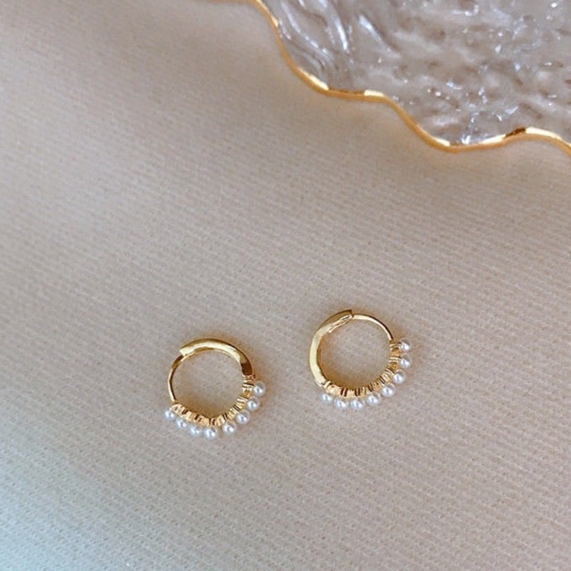 Bông tai/Hoa tai đính đá xinh đẹp, thu hút ánh nhìn - MH886