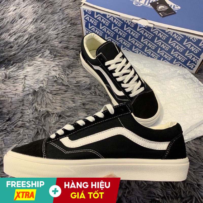 Giày Thể Thao Nam Nữ VANS Da Lộn Cao Cấp Giá Rẻ - full box