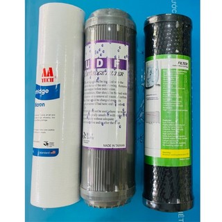 Bộ lõi lọc nước gồm 3 lõi 1-2-3 10 in chính hãng số 1