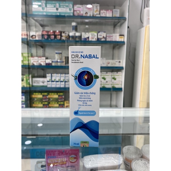 DUNG DỊCH XỊT MŨI DR.NASAL- giảm nghẹt mũi, sổ mũi,viêm mũi