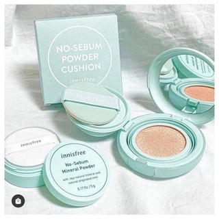 Phấn Nước Innisfree No Sebum Powder 14g
