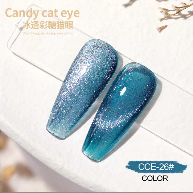 Sơn mắt mèo kim cương  Mẫu mới AS Chai xanh 15ml