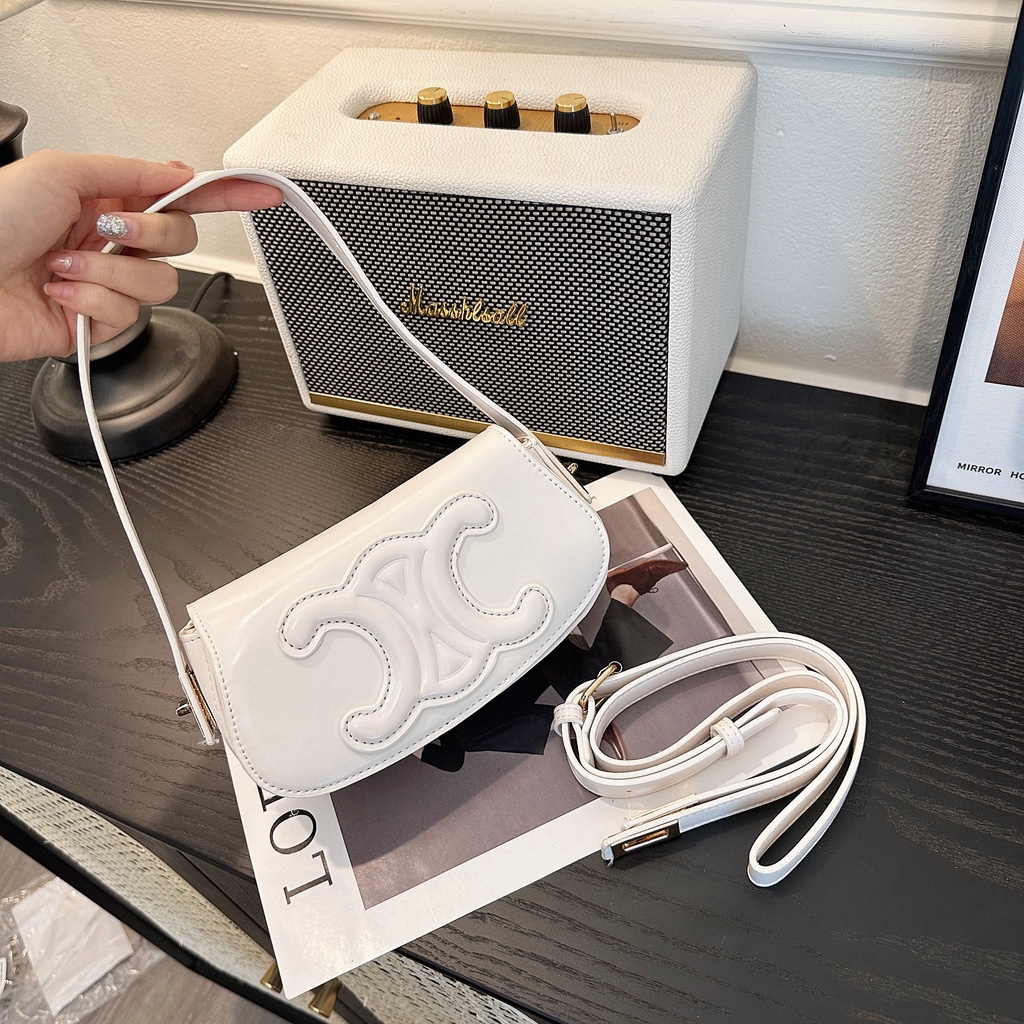 Túi KẸP NÁCH Cline Thiết kế mới thời trang 2023 Dành cho nữ sz 21cm