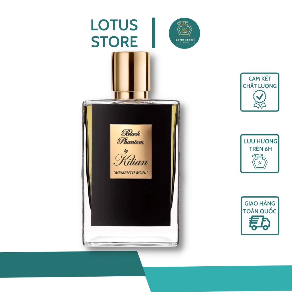 Nước hoa nam nữ Black Phantom Full 50ml sang trọng cuốn hút - Lotus store