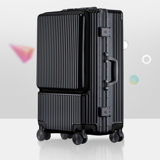 Vali du lịch cao cấp size 20 có cổng sạc USB, ngăn chống sốc đựng laptop ipad, vali kéo có bịt góc chống va đập