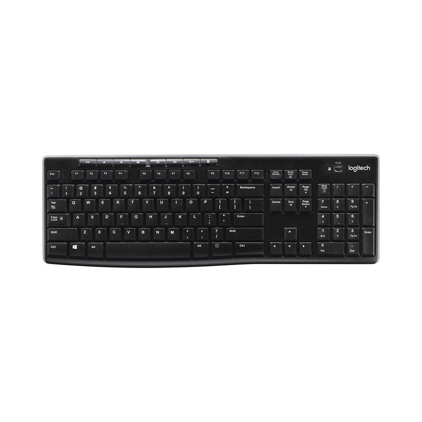 Bàn phím không dây Logitech K270 Wireless (USB) Kết nối không dây thuận tiện