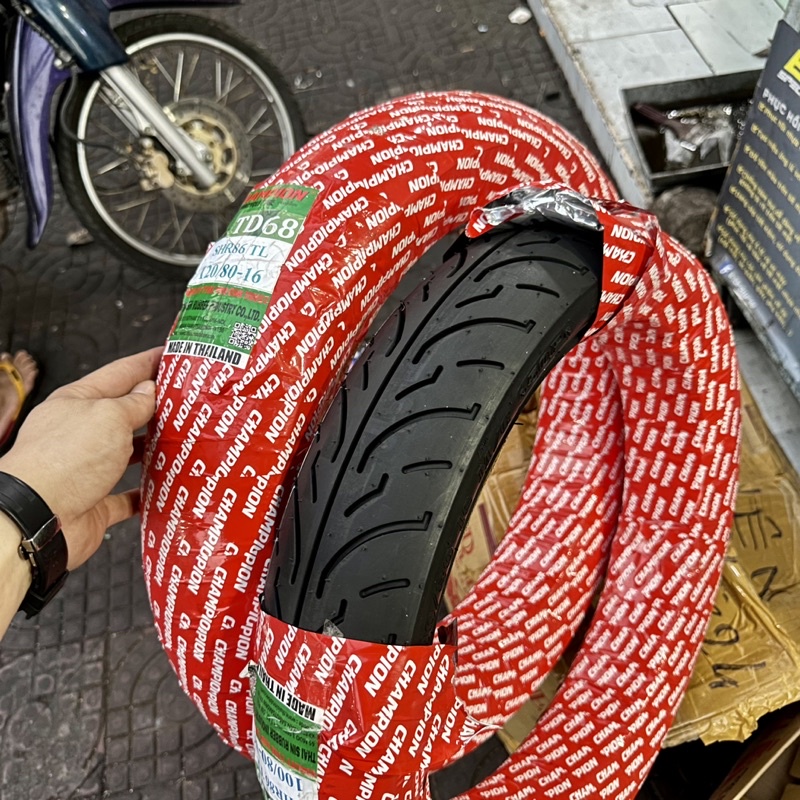 Lốp Champion Gai Sh Ý 100/80/16 120/80/16 thailand