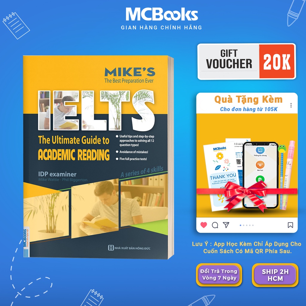 Sách - IELTS – The Ultimate Guide to Academic Reading Mcbooks