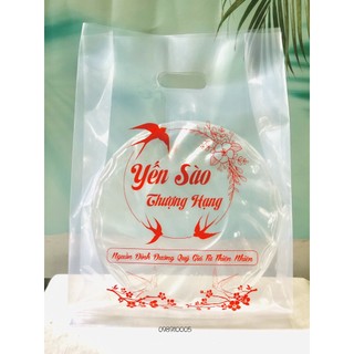 Túi yến sào pe bóng dẻo đựng hộp yến & hũ thuỷ tinh