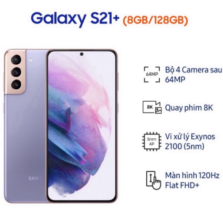 Điện Thoại Samsung Galaxy S21+ 5G  - Hàng Chính Hãng-SmartCell