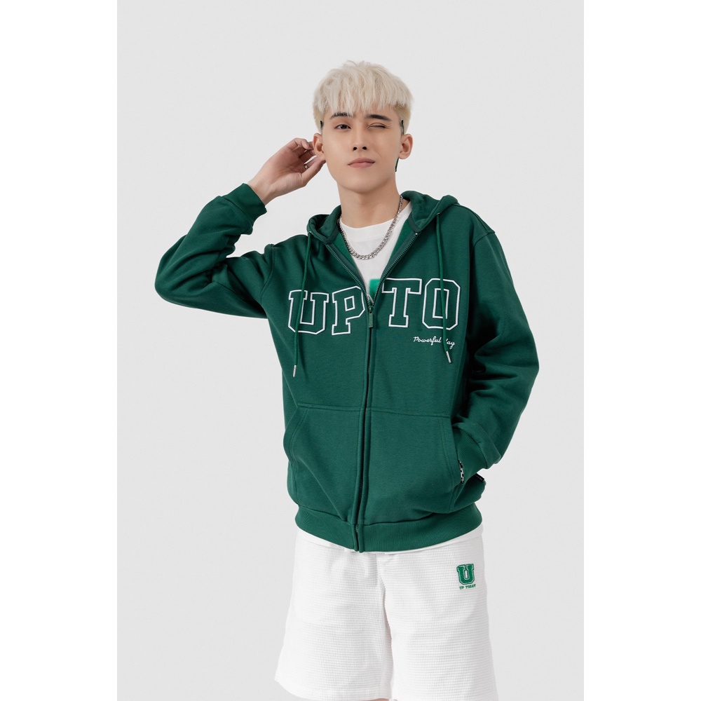 Áo hoodie zip unisex - TOTODAY - Up to Powerful day - U1AKH12201