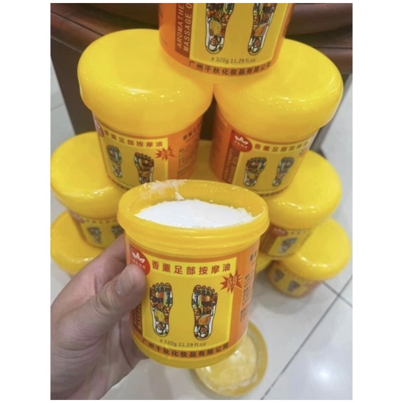 Kem Gừng Massage Dưỡng Ẩm, Làm Ấm Cơ Thể, Thông Kinh Hoạt Lạc