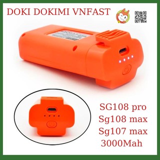 Pin flycam 3000mah Sg108 - Pin flycam sg108 Pro - Pin sg107 max - sg108 max - Chính hãng - KHÔNG DÙNG SẠC NHANH