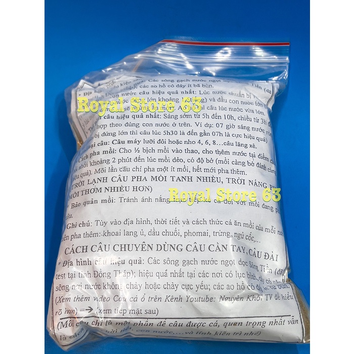 Cám Nguyên Khôi  câu cá siêu nhạy