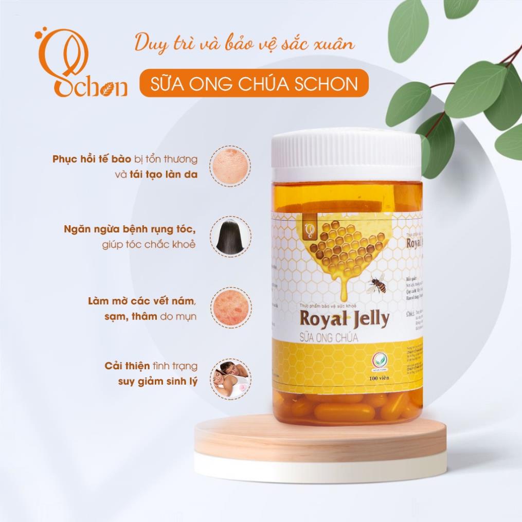 Sữa ong chúa Schon Royal Jelly 100 viên