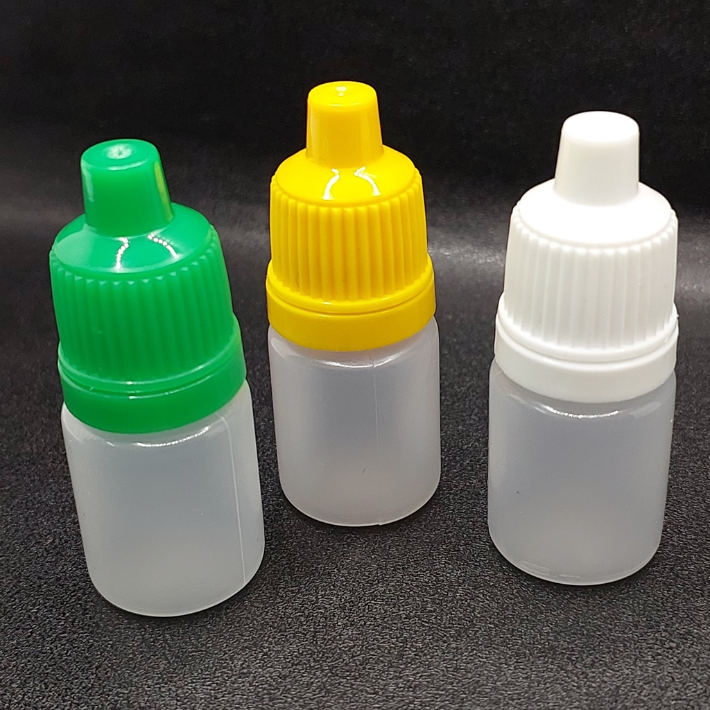 Lọ nhựa rỗng 5ml (combo 100 lọ) đựng nước nhỏ mắt bao gồm nắp có ...