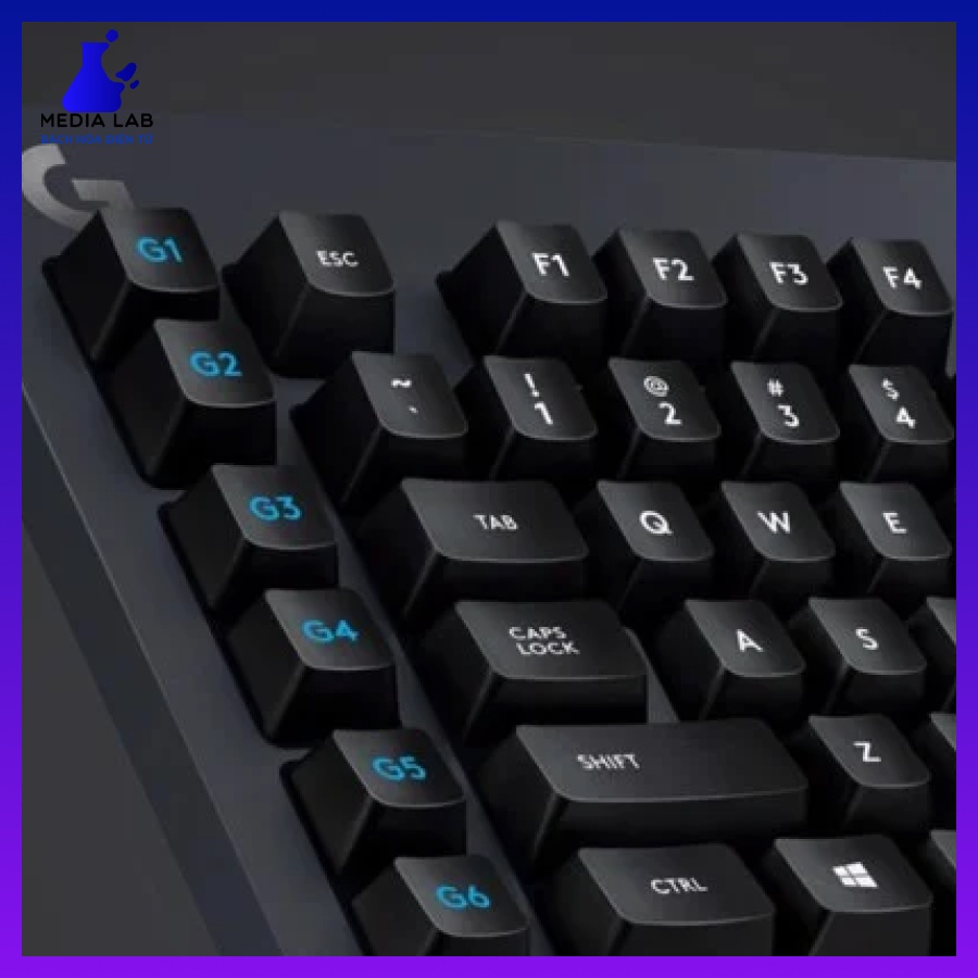 Bàn phím Logitech G613 Wireless, media lab.