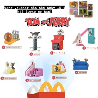 Mô hình Tom&Jerry McDonald's Series 2