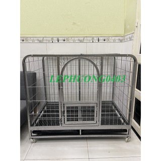 Chuồng size lớn 1mét25cm , chuồng size đại dành cho chó lớn becgie