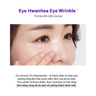 Combo 3 tuýp kem mắt Eye Hwanhae E&COS, 20ml
