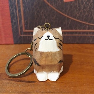 MÓC KHOÁ MÈO GỖ THỦ CÔNG