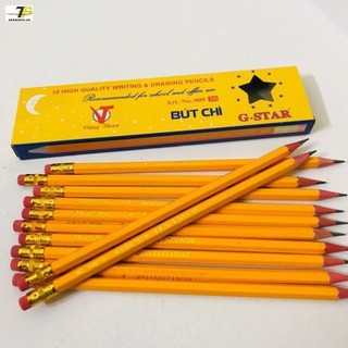Bút chì gỗ 2b gstar 009,