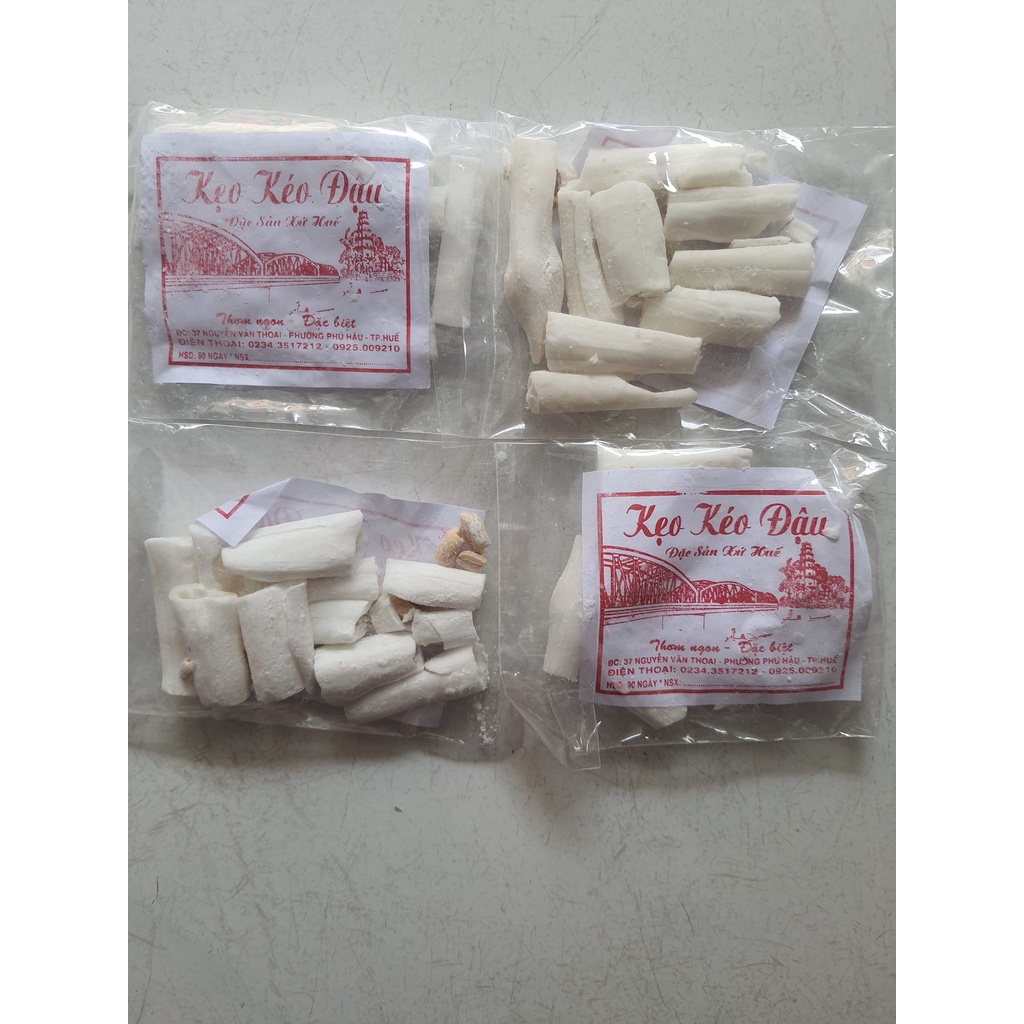 1 gói kẹo kéo đậu tuổi thơ Huế - Đặc sản Huế