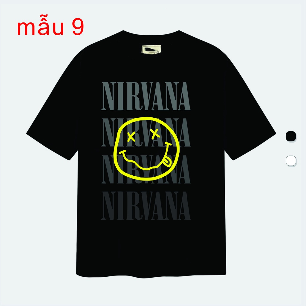 Áo thun local brand in hình Nirvana Bleach City Cycle cotton form rộng nam nữ oversize unisex