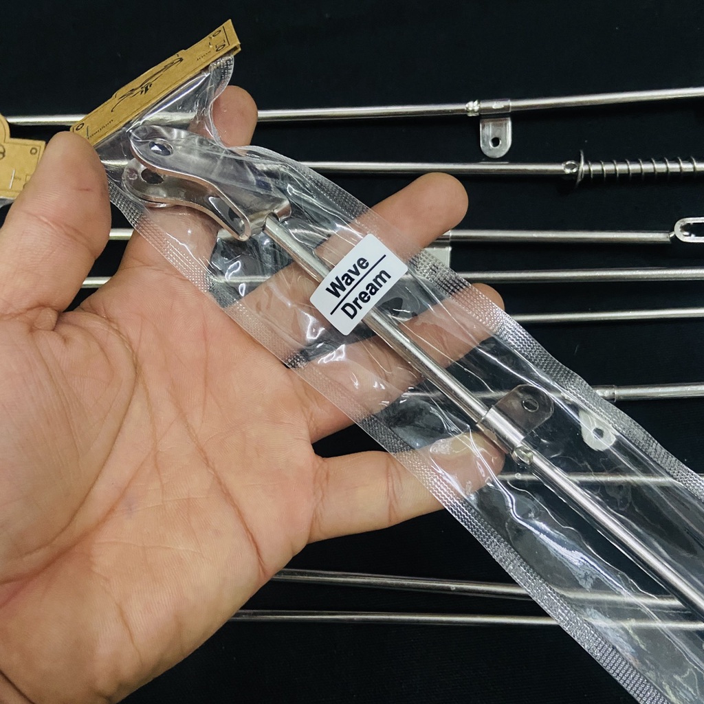 Đũa Thắng Kèm Lò Xo Chất Liệu Inox Gắn Cho Các Dòng Xe Wave, Dream, Future led, Sirius, Exciter...v.v.