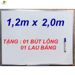 Bảng mica viết bút lông kích thước 1m2 x 2m tặng bút, lau bảng