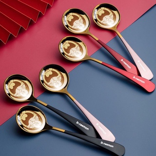 5 Thìa ăn cơm Đức Cán Dài Inox sáng bóng, nhập khẩu từ Đức .ĐTCA!!!