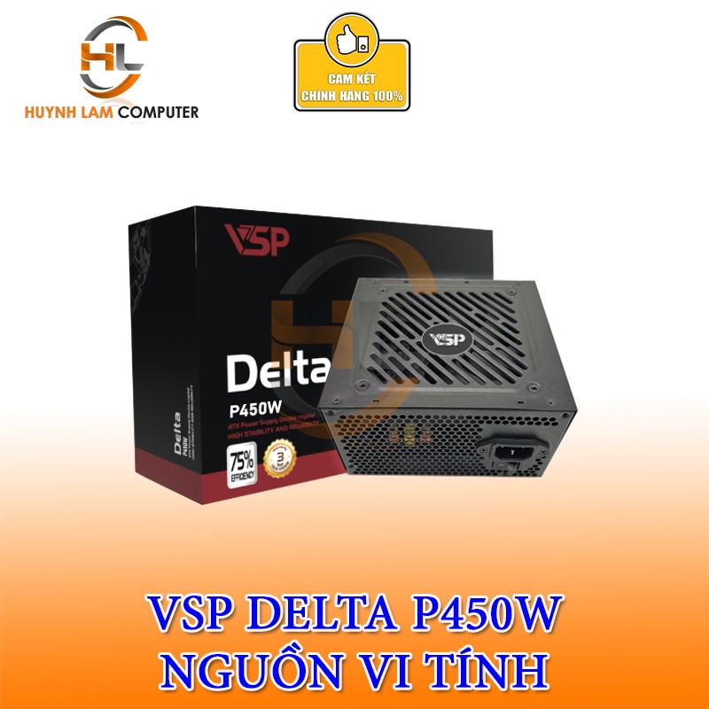 Nguồn máy tính VSP 450W Delta P450W ATX - Chính hãng