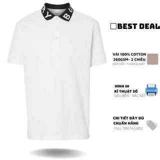 Áo polo BBR dệt cổ nam nữ mới nhất Áo polo BBR basic cao cấp