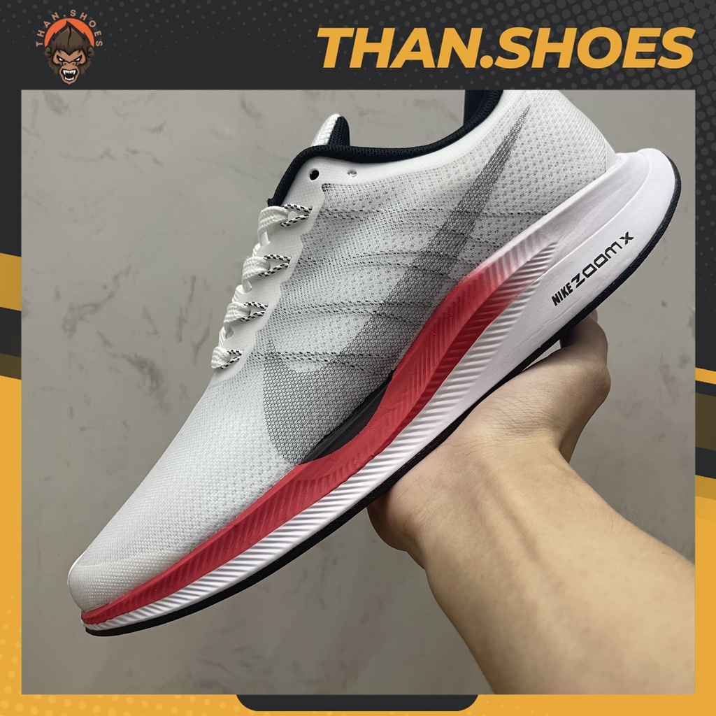 Giày Zoom Pegasus 35 Turbo 2 Vast Grey, Zoom Trắng Đỏ - Than.Shoes