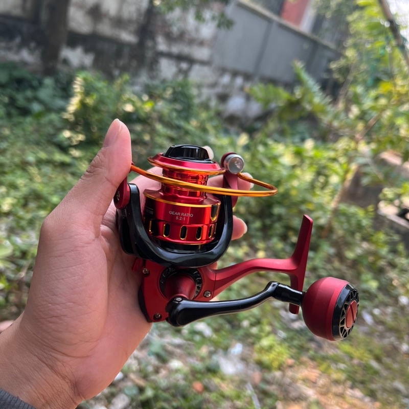 Máy Câu CNC HA Kim Loại Tay Quay Độ tải cá siêu khoẻ size 2000 đến 7000