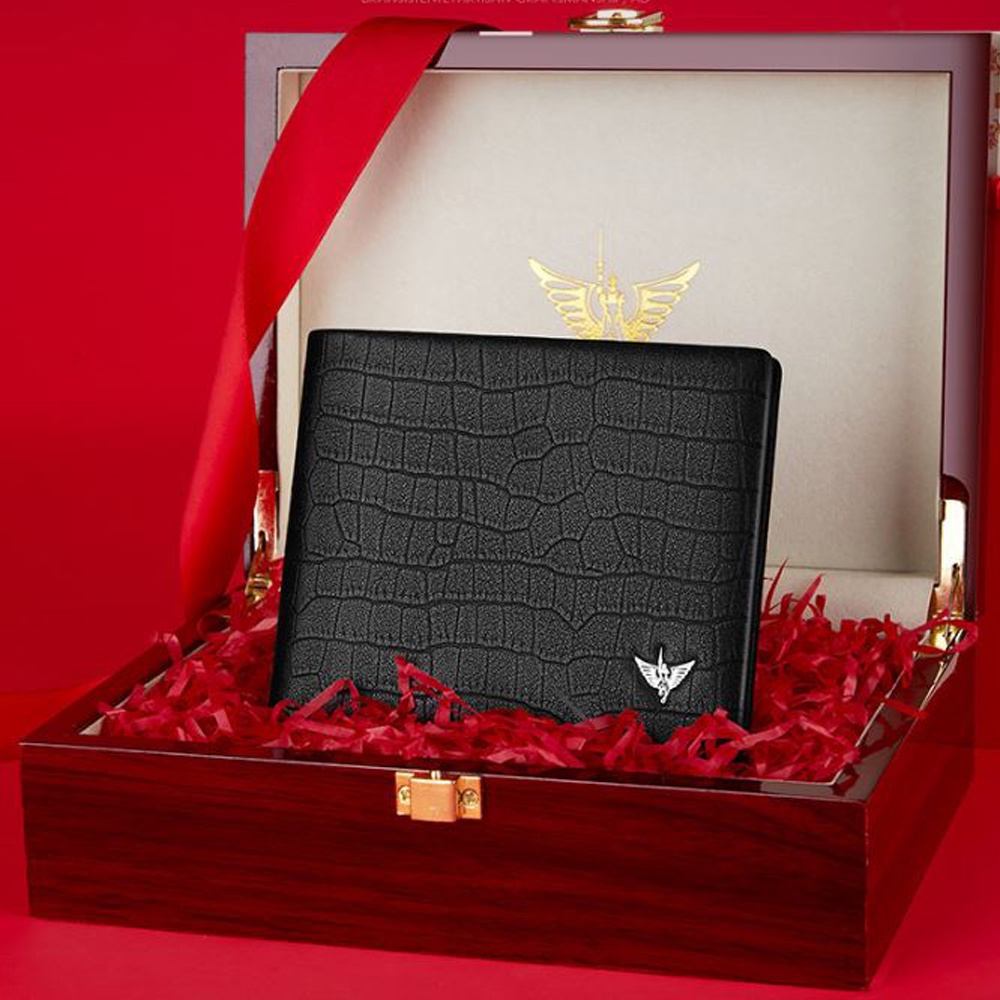 Ví nam cao cấp full hộp Williampolo chất liệu da bò nguyên tấm V04