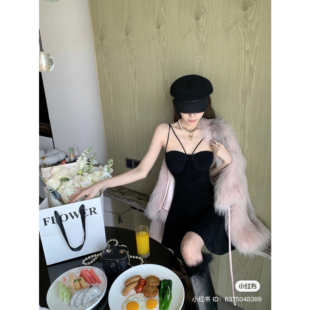 Đầm hai dây sieu cấp