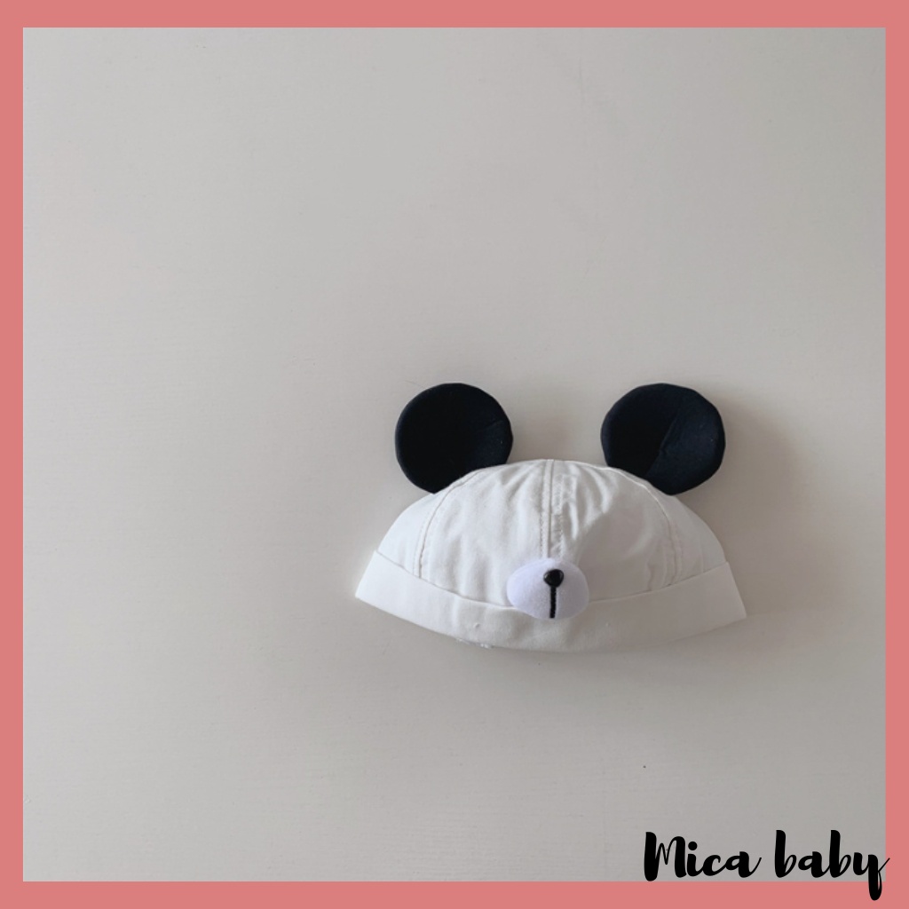 Mũ bucket trẻ em kiểu dáng chụp đầu hình tai chuột Mickey đáng yêu cho bé MH237 Mica baby