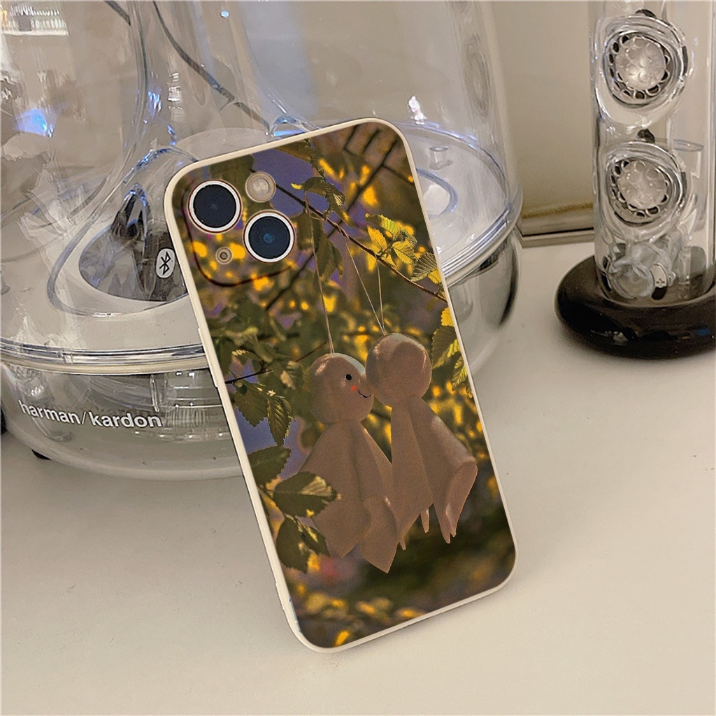 Ốp iphone Búp bê cầu mưa siêu đáng yêu Apple iphone Case 7+ 8 plus 12 Pro max 11 Pro X XS MAX XR 14 13pro prm e5238