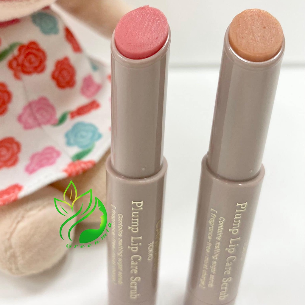 Son Tẩy Tế Bào Da Chết Môi Canmake Tokyo Plum Lip Care Scrub 2g Đủ 3 Màu Clear Pink Mikan Yellow