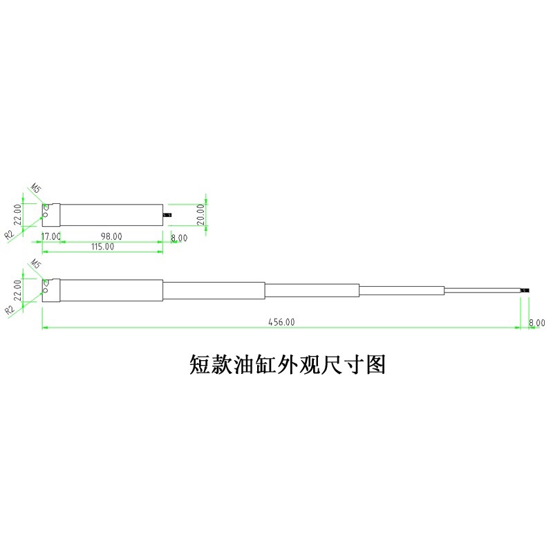 Xi lanh tầng cho xe ben 1/14