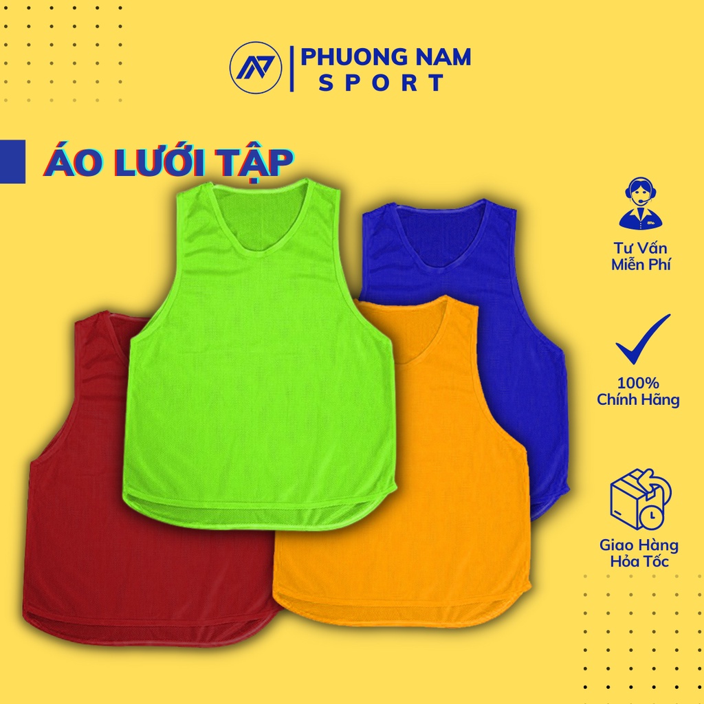 Áo lưới tập đá bóng ,Áo bid thể thao ,áo tập chiến thuật team building màu sắc đa dạng