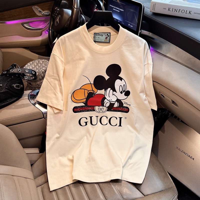 Áo phông Mickey nằm gu chì hàng QCL1