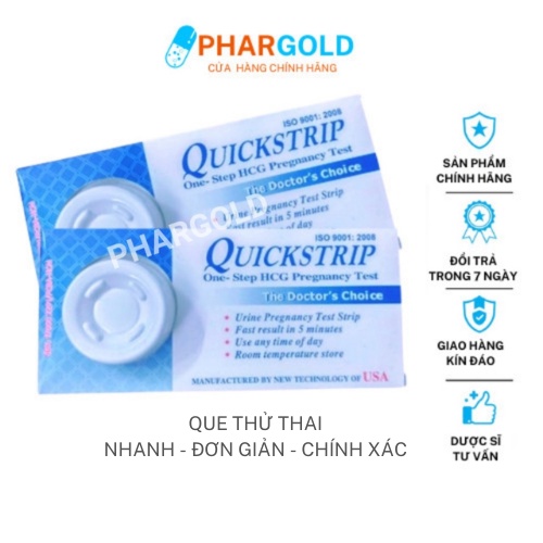 Que Thử Thai đơn giản chính xác giao hàng kín đáo