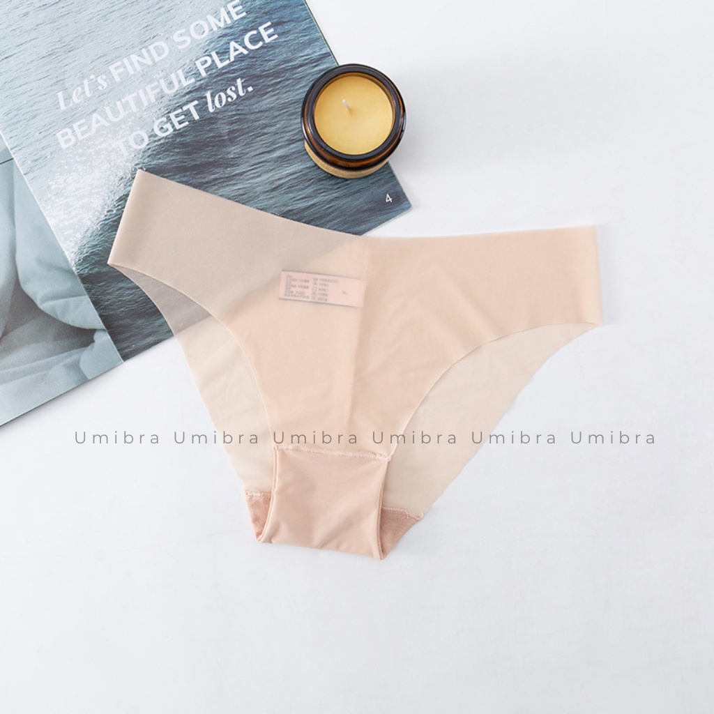 Quần lót Su lưới Umibra không viền tàng hình siêu mỏng nhẹ thông thoáng thoải mái - QL16