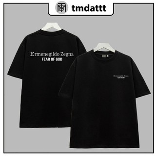 Áo thun - Áo thun Ermenegildo Zegna , Áo thun unisex nam nữ from rộng oversize chất liệu 100% cotton