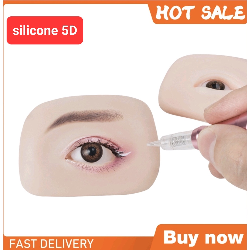 MẮT SILICONE 5D MỀM DẺO DÙNG ĐỂ LUYỆN SỢI, PHUN MÍ