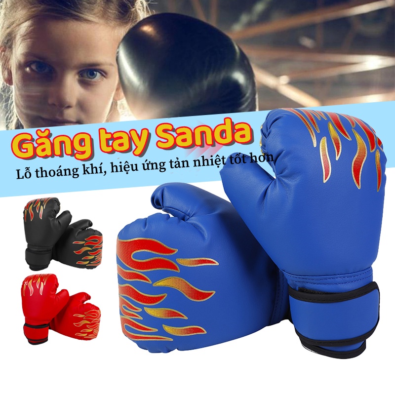 Cặp Găng Tay Boxing, Găng Tay Tấm Bốc Luyện Tập Môn Boxing Chuyên Dành Cho Trẻ Em Vào Độ Tuổi 6-13 Tuổi.